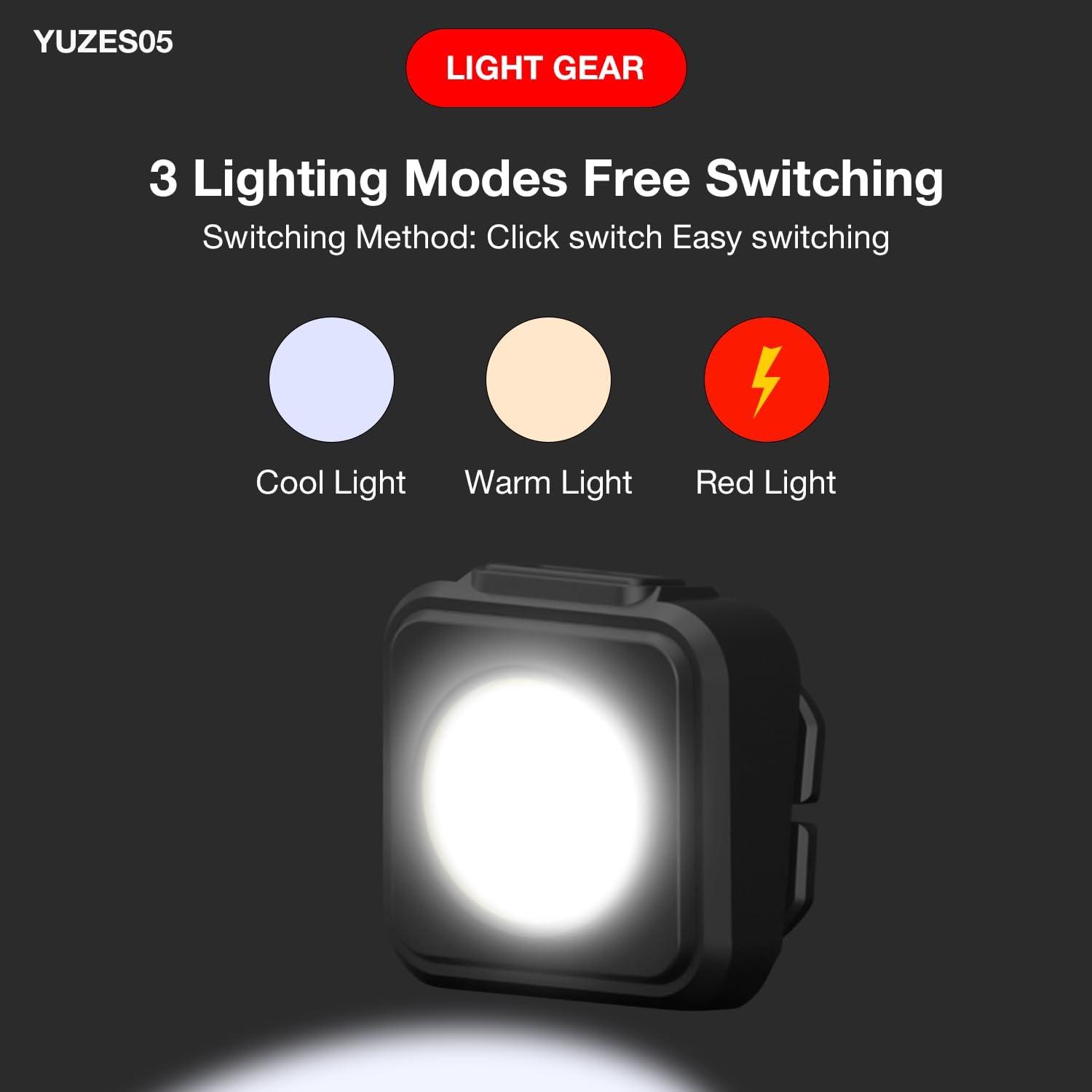 imageYUZES 2PCS Automotive Paint Gun Light with Charger Adjustable Light Modes and Brightness Levels Ensures Even Spraying Universal Paint Spary Gun Light for Auto Repair Coating SL200