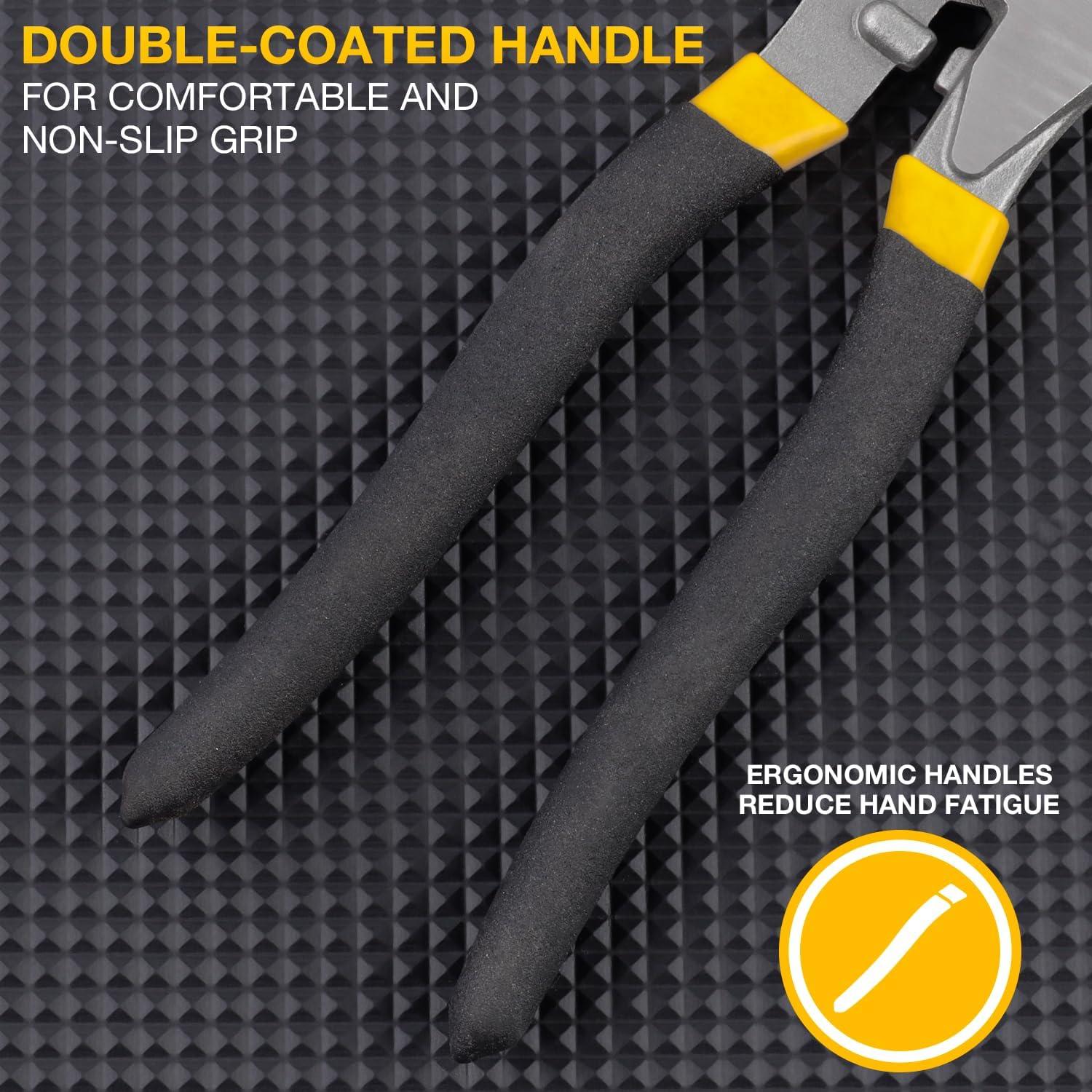 imageYUZES 95 inch Cable Cutter Heavy Duty Wire Cutter High Leverage for Aluminum Copper Wire Communications Cable Cuts up to 20 Wire  Cable Cutting Tool with Ergonomic Grip