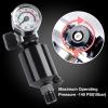 imageYUZES 14quot NPT Air Compressor Filter Regulator Combo with Drain Valve and Gauge for Paint Spary Gun Maximum pressure 140psiBlack