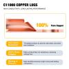 imageYUZES 200PCS Copper Wire Lugs AWG12 10 8 6 4 2 with Heat Shrink Set Battery Cable Ends Ring Terminals Connectors Crimp Terminals for Automotive Marine RV Solar Inverter ampamp Audio Applications