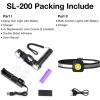 imageYUZES 2PCS Automotive Paint Gun Light with Charger Adjustable Light Modes and Brightness Levels Ensures Even Spraying Universal Paint Spary Gun Light for Auto Repair Coating SL200