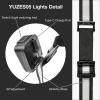 imageYUZES 2PCS Automotive Paint Gun Light with Charger Adjustable Light Modes and Brightness Levels Ensures Even Spraying Universal Paint Spary Gun Light for Auto Repair Coating SL200
