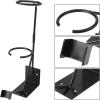 imageYUZES Gravity Feed Paint Spray Gun Holder Stand with 100PCS Nylon Mesh Paint Strainers and Removable Strainer Holder for WallMounted or Bench Mount