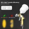 imageYUZES HVLP Spray Gun Kit Ease of Use T110 Pro Paint Guns Automotive Paint Gun for Cars ampamp Furniture DIY Painting 13mm Nozzle 600cc with Paint Sprayer Accessories