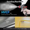 imageYUZES HVLP Spray Gun with 141720mm Nozzles Set Easy to Use Paint Guns Automotive with 10 Disposable Paint Cups Paint Spray Gun for Painting Cars Furniture Primer and Top CoatRedPlus