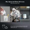 imageYUZES HVLP Spray Gun with 141720mm Nozzles Set Easy to Use Paint Guns Automotive with 10 Disposable Paint Cups Paint Spray Gun for Painting Cars Furniture Primer and Top CoatRedPlus