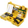 imageYUZES Hydraulic Crimping Tool 10 Tons 12 AWG to 20 Battery Cable Crimper Tool with 9 Dies Easy to Operate Hydraulic Wire Crimping Tool Kit for Wire Rope Battery Cable Ends Ring TerminalsYQK70ACC01