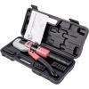 imageYUZES Hydraulic Crimping Tool 10 US Tons 12 AWG to 00 20 AWG for Cable Lug Cable Railing Electrical Terminal Cable Wire Tool Kit with 9 Die Battery Cable Crimper Tool