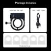 imageYUZES Paint Gun Light with Charger 2700K6500K ampamp 500250 Lumens LED Light for Paint Guns Spray Gun Light Attachment for Evenly Spraying and Reduced Rework Universal Auto Paint Gun Lights