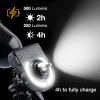 imageYUZES Paint Gun Light with Charger 2700K6500K ampamp 500250 Lumens LED Light for Paint Guns Spray Gun Light Attachment for Evenly Spraying and Reduced Rework Universal Auto Paint Gun Lights