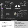 imageYUZES Paint Spray Gun Light with Charger WhiteWarm Light 2 Modes 3 Levels of Brightness Adjustable LED Ultra Lighting System Universal Auto Paint Gun Light