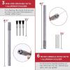 imageYUZES Professional 23 Pcs Set Cleaning Kit for Cleaning Spray Guns Suction Gravity Pressure FeedHVLP and Airbrushes