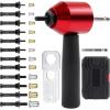 imageYUZES Rivet Nut Tool Adapter for Cordless Drill Electric Newly LaborSaving Rivet Gun Kit Professional Rivet Nut Tool kit with Carrying Case Rivet Nut Tool30R1Rivet Nut Tool30R1