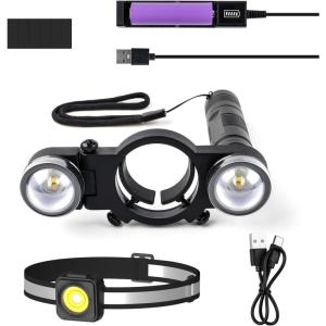 imageYUZES 2PCS Automotive Paint Gun Light with Charger Adjustable Light Modes and Brightness Levels Ensures Even Spraying Universal Paint Spary Gun Light for Auto Repair Coating SL200