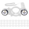 imageYUZES Paint Spray Gun Light Lens Cover 30 Pack No Cleaning Plastic Lens Cap for 015 Auto Paint Gun LightNo Light Only Lens Cover